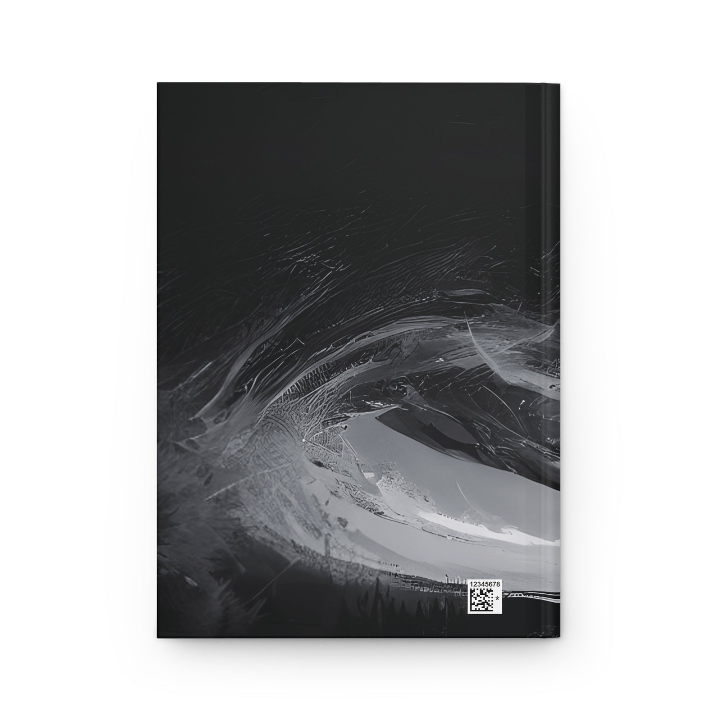 Matte Hardcover Journal, Y’hoshua 1:9, Black