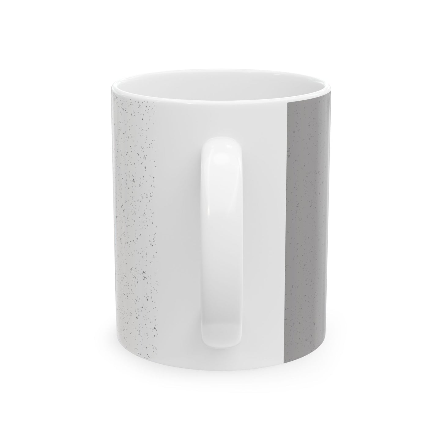 Ceramic Mug Psalm 147:3 White/Grey Color Scheme