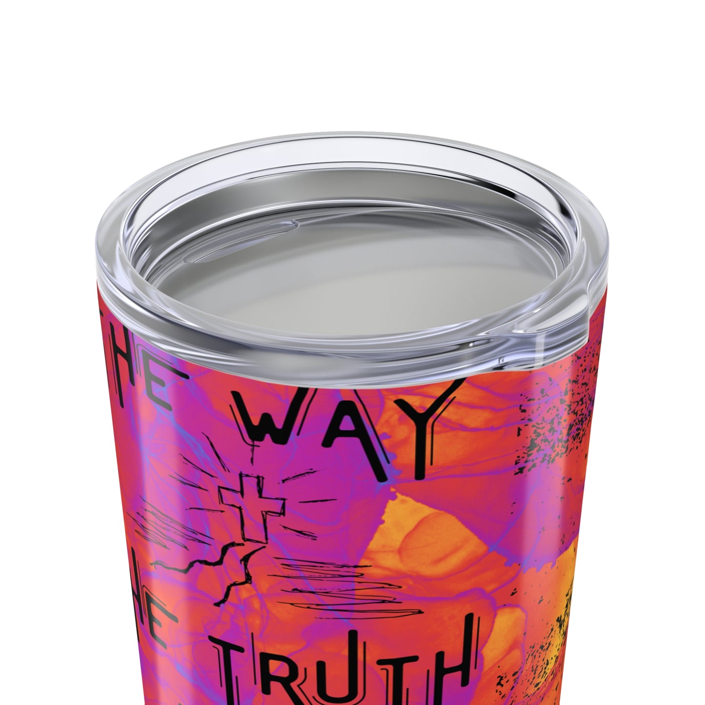 The Way, The Truth, The Life -Tumbler 20oz, Heatwave